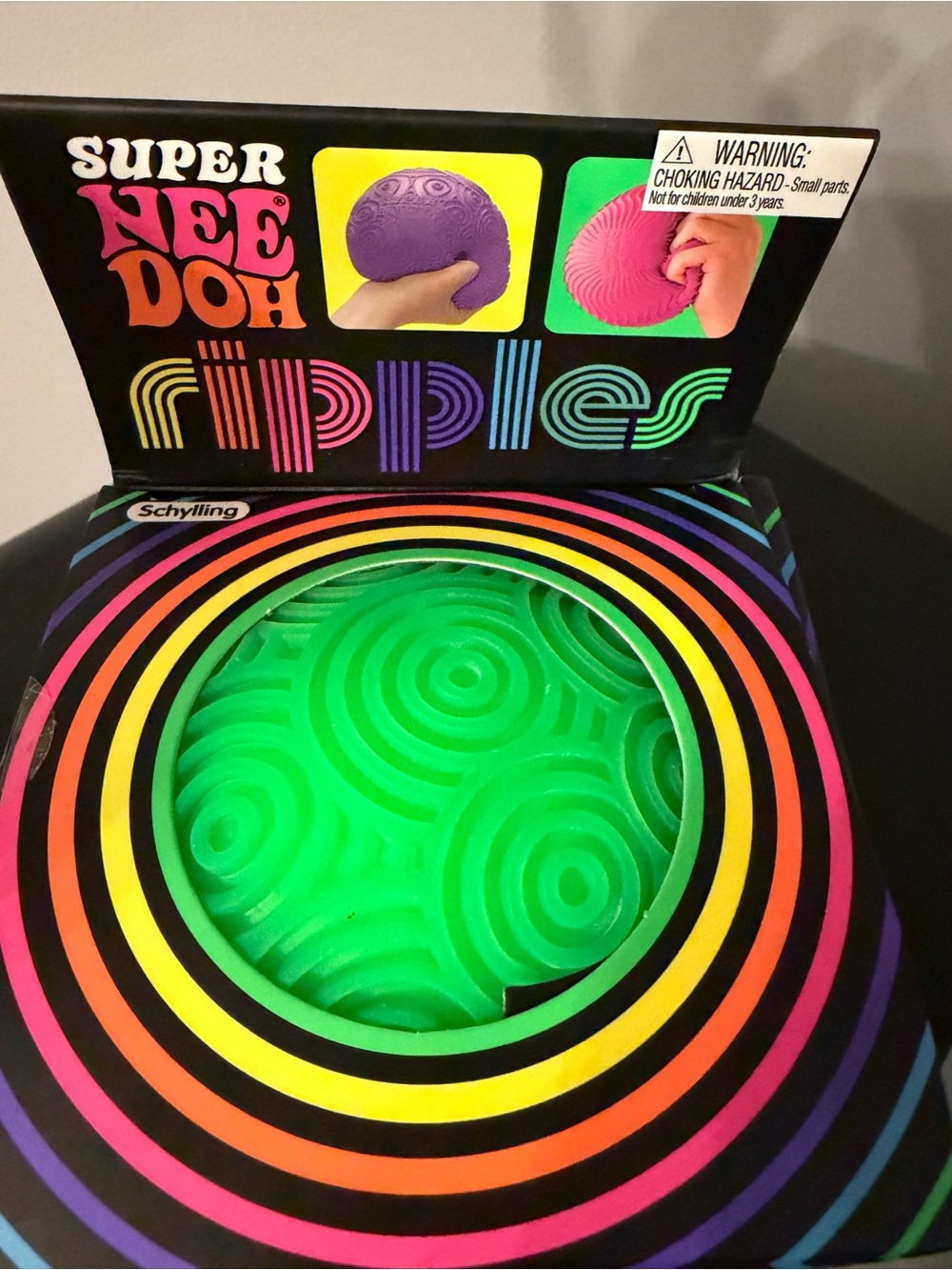 NeeDoh Super Ripples- Green - Picture 3 of 3